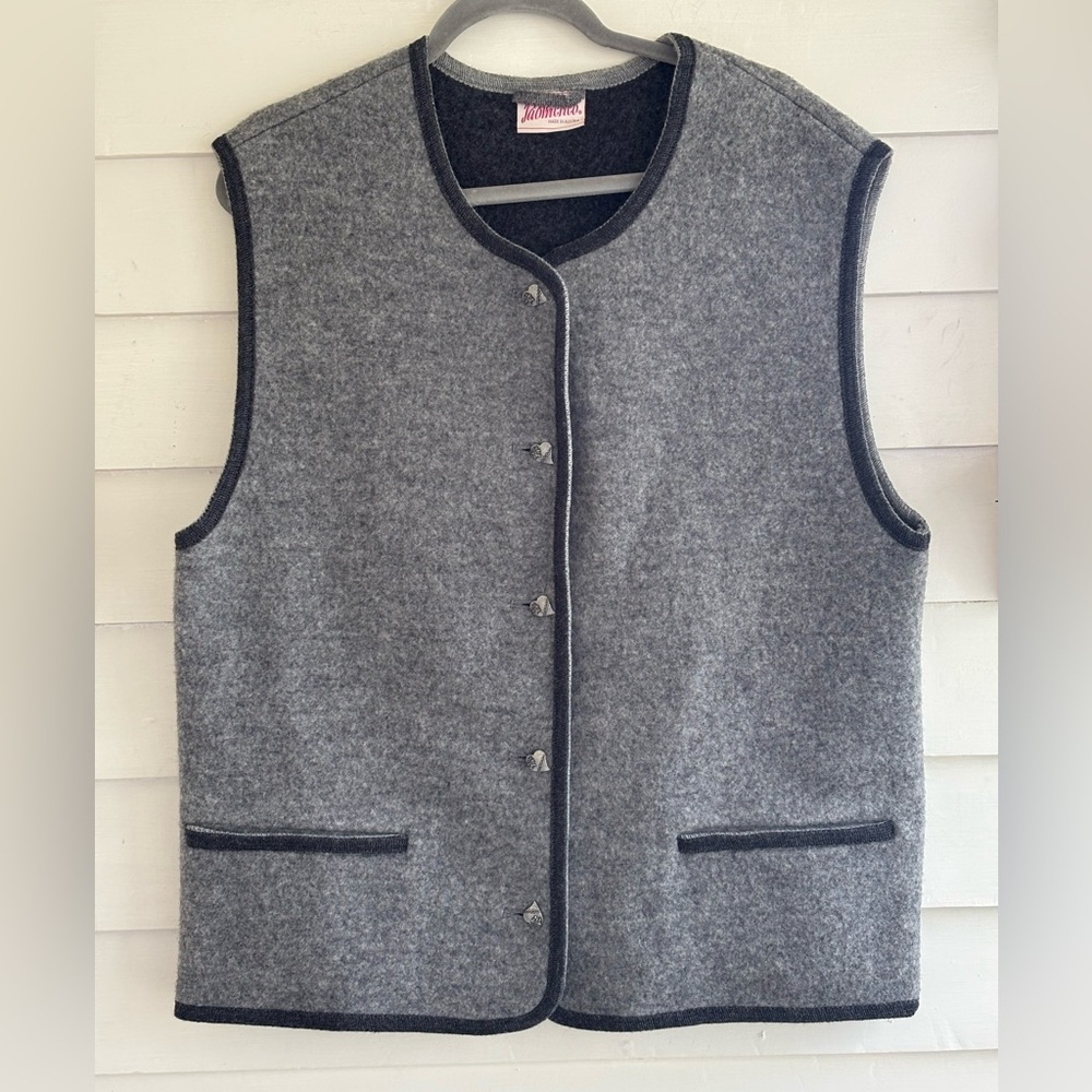 Idomenco Gray Women’s Vest EU Size 48